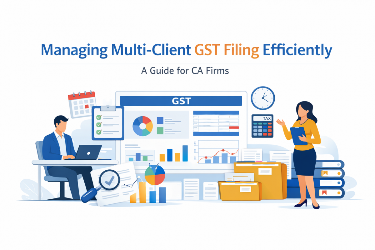 Managing Multi-Client GST Filing Efficiently: A Complete Guide for CA Firms