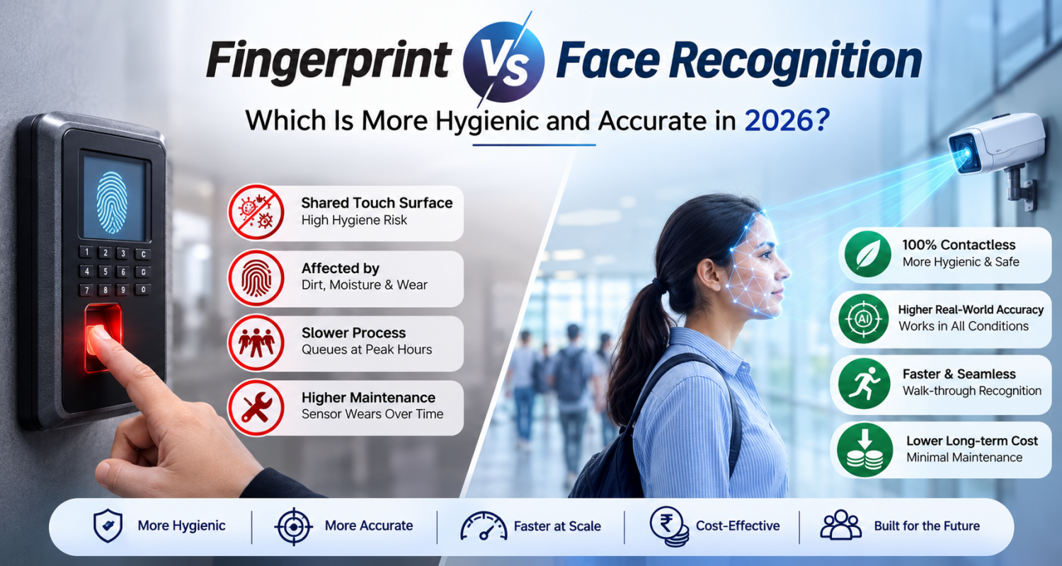 Fingerprint vs Face Recognition: Which Is More Hygienic and Accurate in 2026?