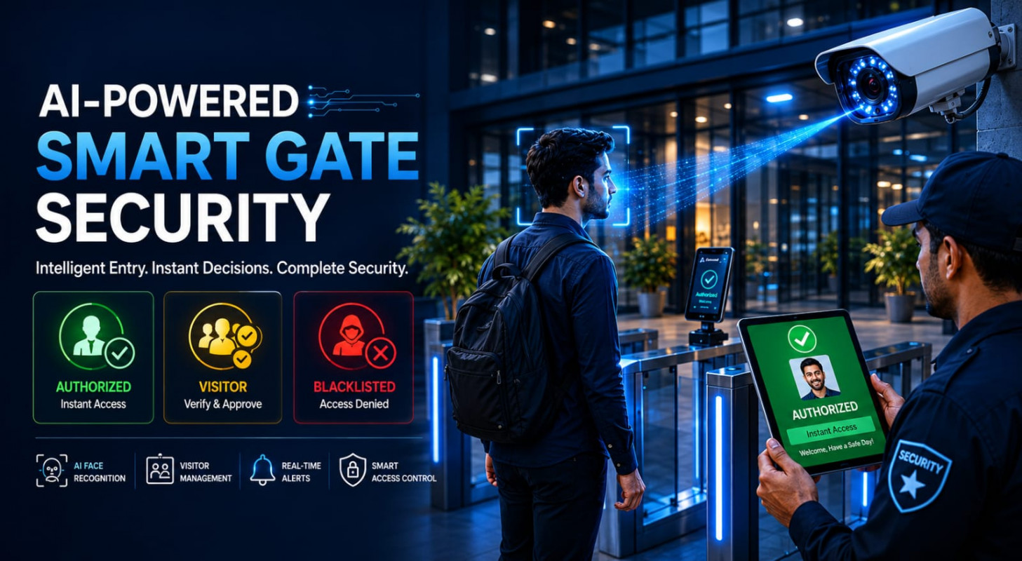 AI Gate Assistant Smart Entry Control & Visitor Management for Modern Security
