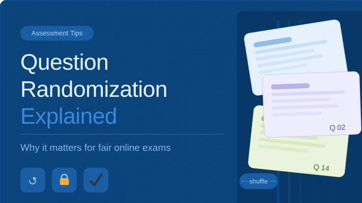 Question Randomization Explained: Why It Matters for Fair Exams