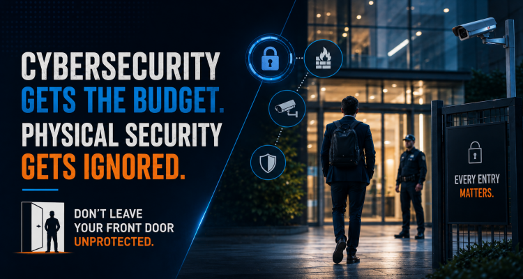 Cybersecurity Gets the Budget. Physical Security Gets Ignored. Here's Why That's a Mistake.