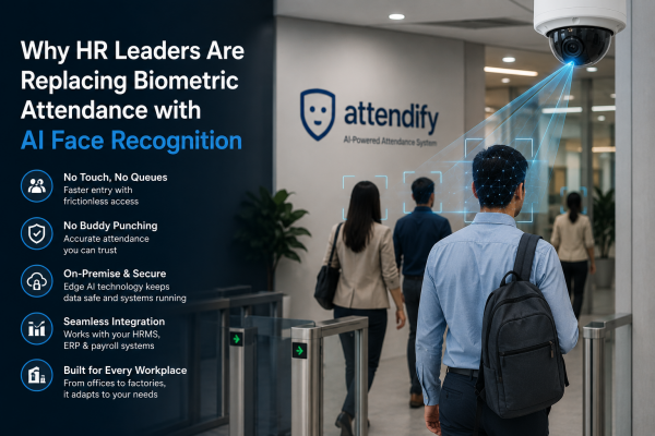 Why HR Leaders Are Replacing Biometric Attendance with AI Face Recognition