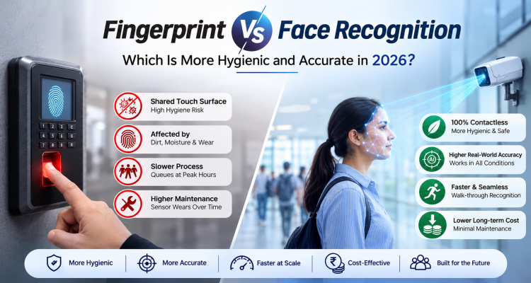 Fingerprint vs Face Recognition: Which Is More Hygienic and Accurate in 2026?