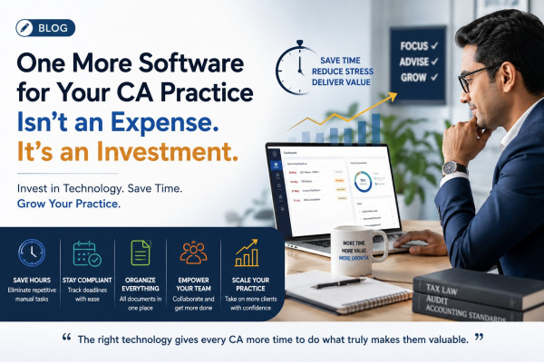 How Technology Can Help CA Firms Save Time, Increase Productivity, and Scale
